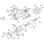 Starter Assembly for Kubota V3307-CR-T-E5 Engine