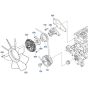 Fan Assembly for Kubota V3307-CR-T-E5 Engine