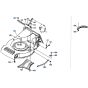 Deck Assembly for Kubota W5021-PCC Mower