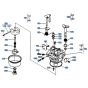 Carburettor Assembly for Kubota W5021-SCC Mower