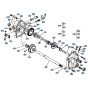 Transmission Assembly for Kubota W5021-SCC Mower