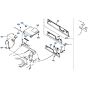 Discharge Guard Assembly for Kubota W5021-SCC Mower