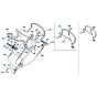 Throttle Assembly for Kubota W5021-SCC Mower