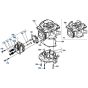 Crankcase Cover Assembly for Kubota W5021-SCC Mower