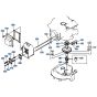 Camshaft Assembly for Kubota W5021-SCC Mower