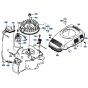 Recoil Starter Assembly for Kubota W5021-SCE Mower