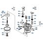 Carburettor Assembly for Kubota W5021-SCE Mower