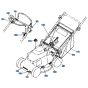 Decals for Kubota W5021-SCE Mower