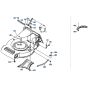 Deck Assembly for Kubota W5021-SCE Mower