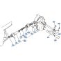 Change Lever for Kubota W5021-SCE Mower