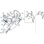 Throttle Assembly for Kubota W5021-SCE Mower