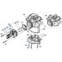 Crankcase Cover Assembly for Kubota W5021-SCE Mower