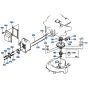 Camshaft Assembly for Kubota W5021-SCE Mower