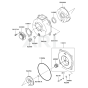 Kawasaki KWN20A Pump Housing