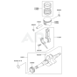 Piston/Crankshaft for KWN30A