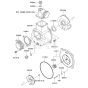 Kawasaki KWN30A Pump Housing