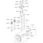 Valve/Camshaft for Kawasaki KWS30A