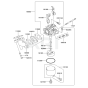 Carburettor for Kawasaki KWT20A