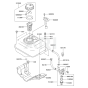 Fuel Tank & Valve for KWT20A