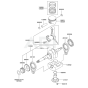 Piston/Crankshaft for KWT30A