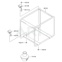 Frame/Coupling for KWT30A Pump