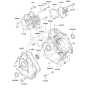 Cylinder/Crankcase for KWT40A