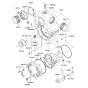 Housing for Kawasaki KWT40A