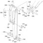 Dipper Arm Assembly for Kubota