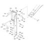 Dipper Arm Assembly for Kubota