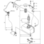 Fuel Tank & Pipe Assembly