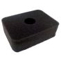 Air Filter, Foam 132 x 102mm fits Honda GX120 GX160 Replaces 17211-ZE1-000