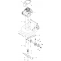 Engine Assembly for Husqvarna LC 247S