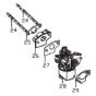 Carburettor Assembly for Loncin LC25ZB21-1.7Q Pump
