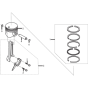 Piston, Connecting Rod Assembly