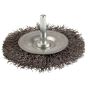 DIY Wheel Brush 100 x 10mm 0.35 Steel Wire by Lessmann - 410.153.07