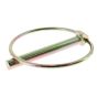 Locking Pin 8mm x 67mm ID for JCB Equipment - Replaces 826/00512