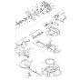 Makita LS800D Mitre Saw Assembly