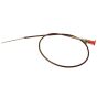 Stop Cable 6ft Solid Inner Wire Round Handle