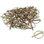 1/4" (6mm) Pin x 65mm ID, Lynch Pin, 50 Pack