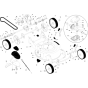 Drive Assembly for Husqvarna M145 SV