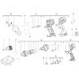 Milwaukee M18BLPD2 Assembly