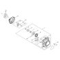 Recoil Starter for Shindaiwa M262S