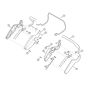 Handle Upper Part for Viking MB 545.1