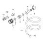 Inlet & Outlet Assembly for Nilfisk