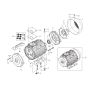 Motor RF Assembly for Nilfisk