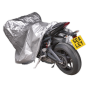Motorcycle Cover Large 2460 x 1050 x 1370mm Sealey Part No. MCL