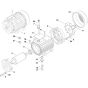 Motor Assembly for Nilfisk MH-8P