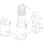 Boiler Assembly for Nilfisk MH-8P