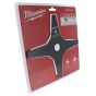 4-Tooth Blade for Milwaukee M18FBCU Brushcutter - OEM no. 4932481041