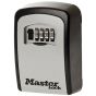 5401 Standard Wall Mounted Key Lock Box (Up To 3 Keys) - Black - Master Lock 5401EURD